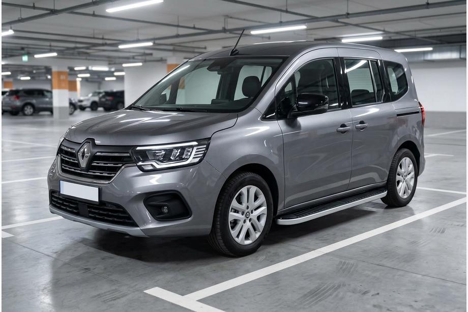 Renault Kangoo/Express 2021- Praguri Laterale Tayga Grey (2 buc, Aluminiu) Image