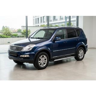 Praguri Laterale Shining V1 (2 buc, Aluminiu) SsangYong Rexton I 2001-2017 foto 1