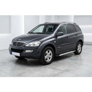 Praguri Laterale Shining V1 (2 buc, Aluminiu) SsangYong Kyron 2005-2014 foto 1
