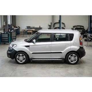 Praguri Laterale Shining V1 (2 buc, Aluminiu) Kia Soul I 2008-2013 foto 1
