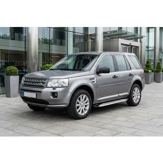 Praguri Laterale Shining V1 (2 buc, Aluminiu) Land Rover Freelander II 2006–2014 foto 1