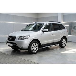 Praguri Laterale Shining V1 (2 buc, Aluminiu) Hyundai Santa Fe 2 2006-2012 foto 1