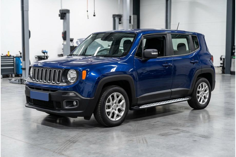 Jeep Renegade 2014- Praguri Laterale Shining V1 (2 buc, Aluminiu) Image