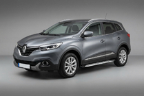 Renault Kadjar 2015-2022 Praguri Laterale Shining V1 (2 buc, Aluminiu) foto 1