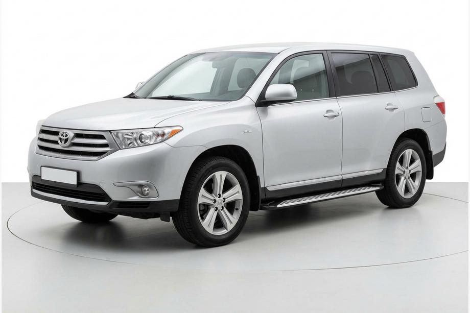 Toyota Highlander 2008-2013 Praguri Laterale Shining V1 (2 buc, Aluminiu) Foto 1