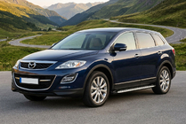Mazda CX-9 2007-2016 Praguri Laterale Shining V1 (2 buc, Aluminiu) foto 1