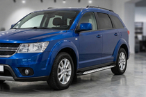 Fiat Freemont 2011-2016 Praguri Laterale Shining V1 (2 buc, Aluminiu) foto 1