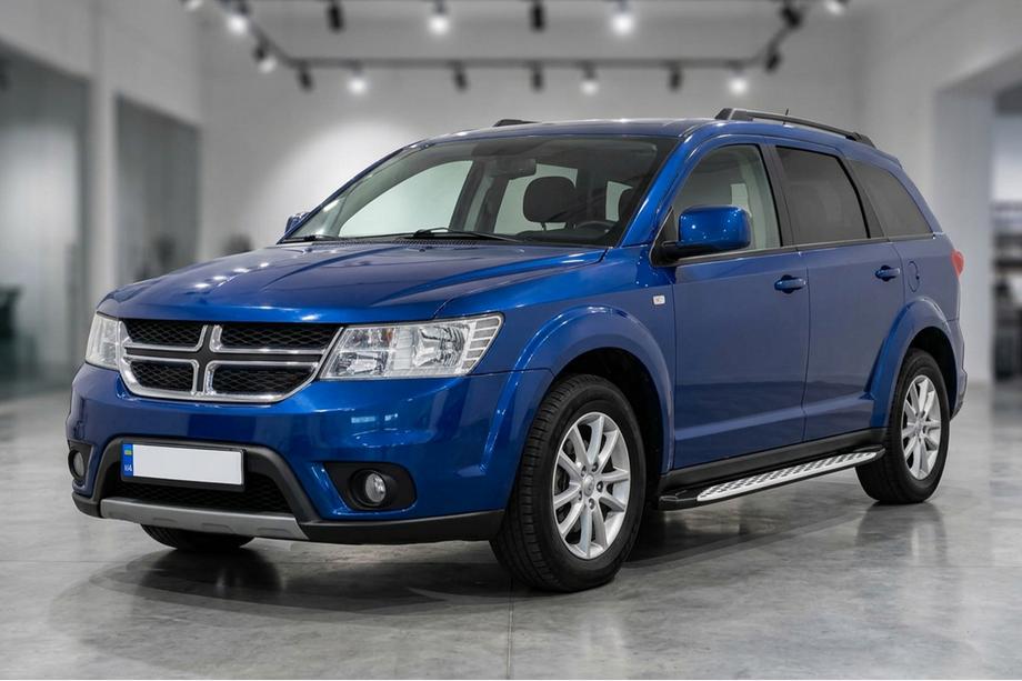 Dodge Journey 2008-2020 Praguri Laterale Shining V1 (2 buc, Aluminiu) Foto 1