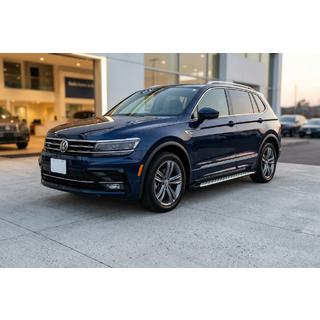 Praguri Laterale Shining V1 (2 buc, Aluminiu) Volkswagen Tiguan 2016-2023 foto 1