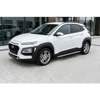 Praguri Laterale Shining V1 (2 buc, Aluminiu) Hyundai Kona 2017-2023 foto 1