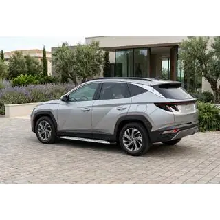 Praguri Laterale Shining V1 (2 buc, Aluminiu) Hyundai Tucson NX4 2021- foto 1