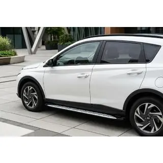 Praguri Laterale Shining V1 (2 buc, Aluminiu) Hyundai Bayon 2021- foto 1