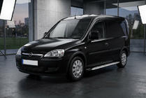 Opel Combo 2002–2012 Praguri Laterale Shining V1 (2 buc, Aluminiu) foto 1
