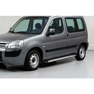 Praguri Laterale Shining V1 (2 buc, Aluminiu) Peugeot Partner 1996-2008 foto 1