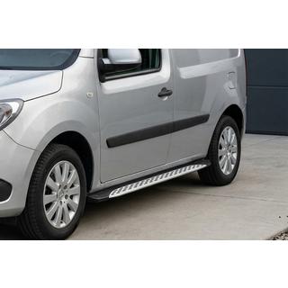 Praguri Laterale Shining V1 (ampatament scurt) (2 buc, Aluminiu) foto 1
