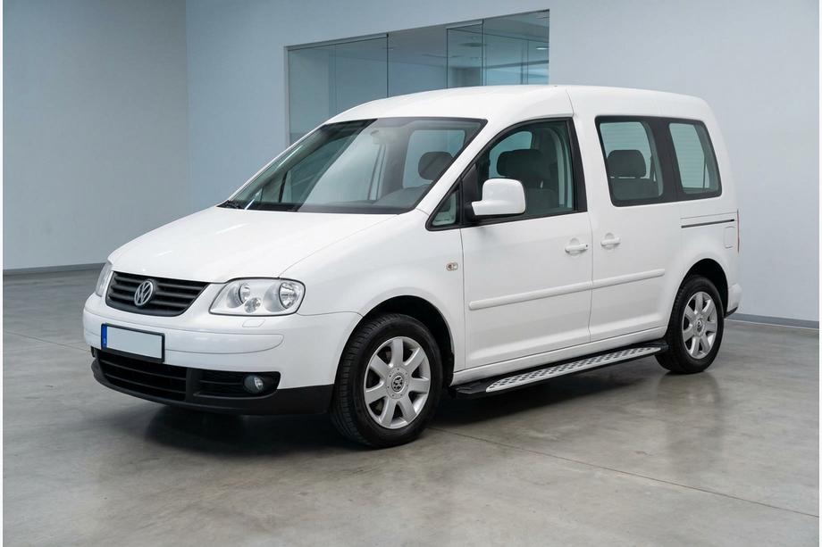 Volkswagen Caddy 2004-2010 Praguri Laterale Shining V1 (2 buc, Aluminiu) Foto 1