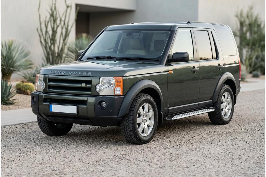 Land Rover Discovery III 2004–2009 Praguri Laterale Shining V1 (2 buc, Aluminiu) Foto 1