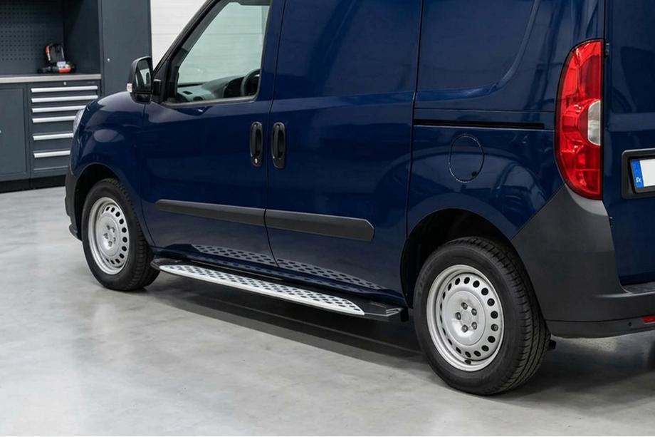Opel Combo 2012-2018 Praguri Laterale Shining V1 (2 buc, Aluminiu) Foto 1