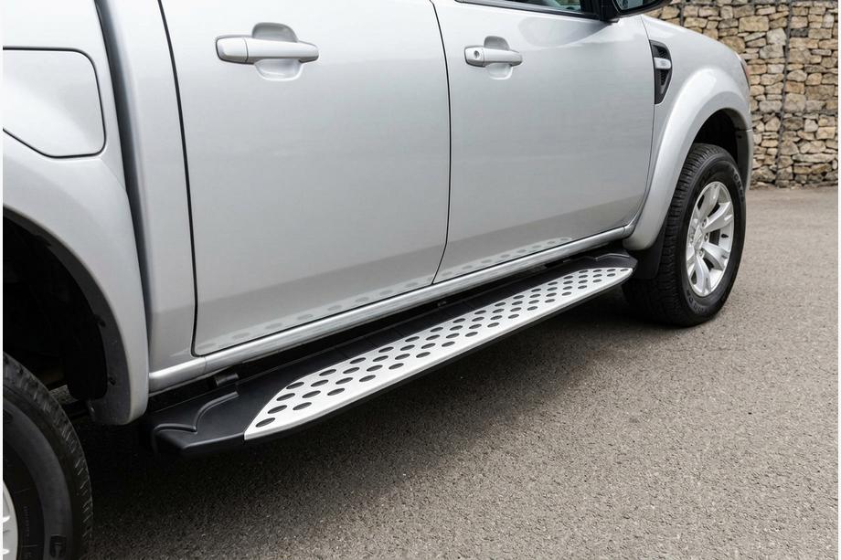 Mazda BT-50 2007-2012 Praguri Laterale Shining V1 (2 buc, Aluminiu) Image