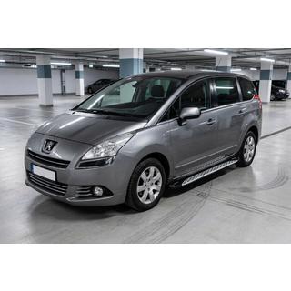 Praguri Laterale Shining V1 (2 buc, Aluminiu) Peugeot 5008 2009-2016 foto 1