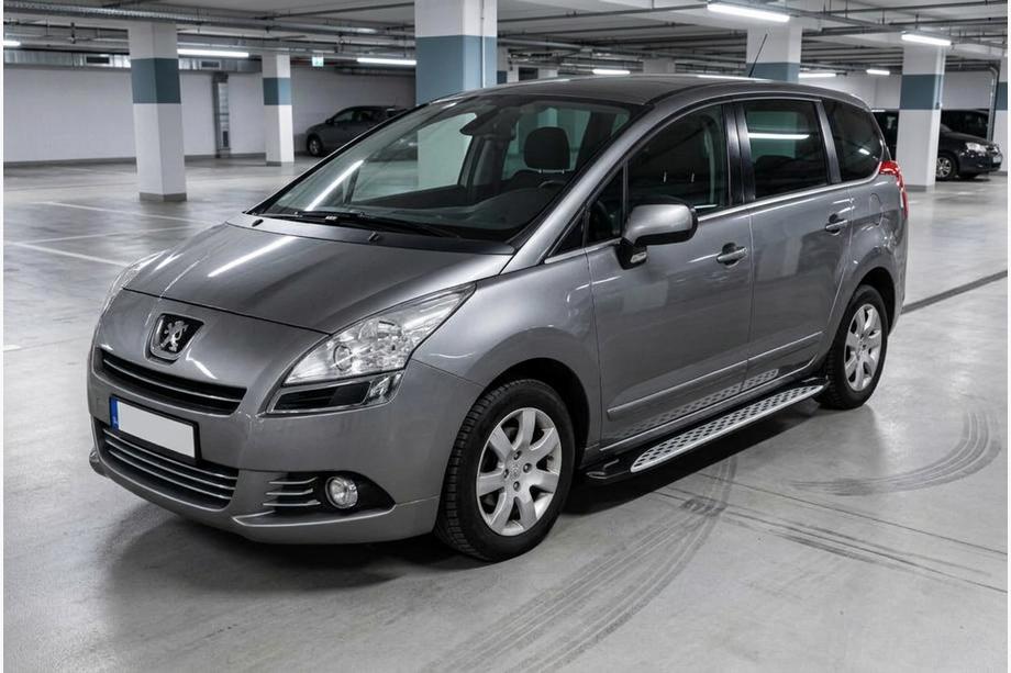 Peugeot 5008 2009-2016 Praguri Laterale Shining V1 (2 buc, Aluminiu) Foto 1