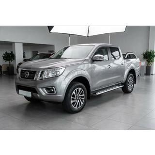 Praguri Laterale Shining V1 (2 buc, Aluminiu) Nissan Navara/NP300 2016- foto 1