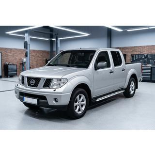 Praguri Laterale Shining V1 (2 buc, Aluminiu) Nissan Navara 2006-2015 foto 1
