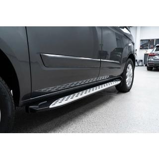 Praguri Laterale Shining V1 (2 buc, Aluminiu) Ford Custom 2013-2022 foto 1