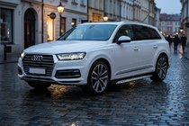 Audi Q7 2015–2026 Praguri Laterale Shining V1 (2 buc, Aluminiu) foto 1