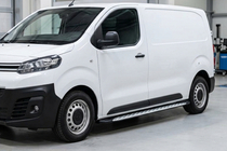 Citroen Jumpy/Dispatch 2017- Praguri Laterale Shining V1 (2 buc, Aluminiu) foto 1