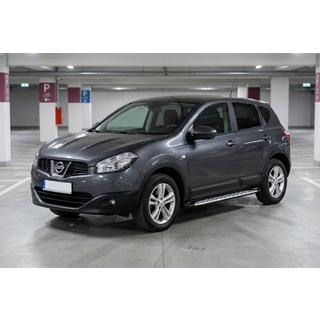 Praguri Laterale Shining V1 (2 buc, Aluminiu) Nissan Qashqai 2010-2014 foto 1