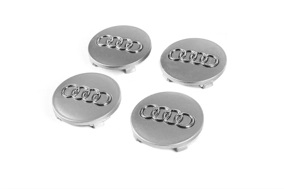 Audi Capace centrale jante 60/58mm gri ad5957s (set 4 buc) Image