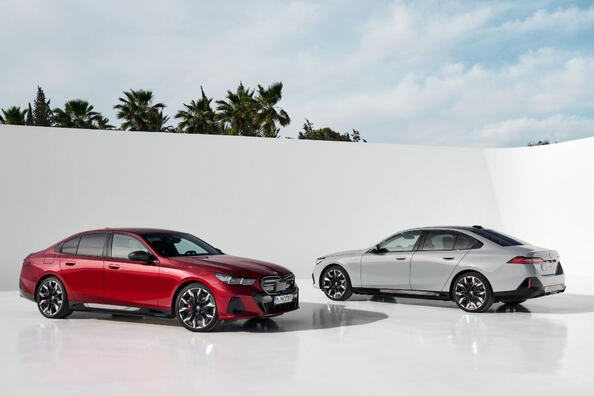 BMW Seria 5: sedan business al noii generații Fotografie 3