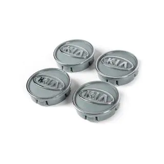 Capace centrale janta gri kia60tur-sir (59mm la 55mm, 4 buc)