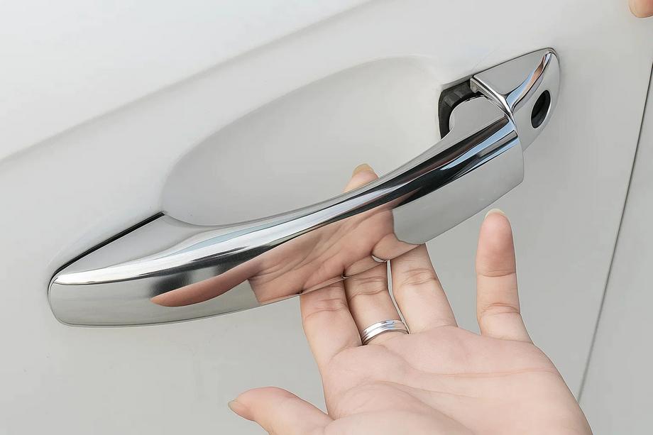 Audi Q3 2011-2019 Capace manere crom fara butoane (4 buc, inox) Foto 2