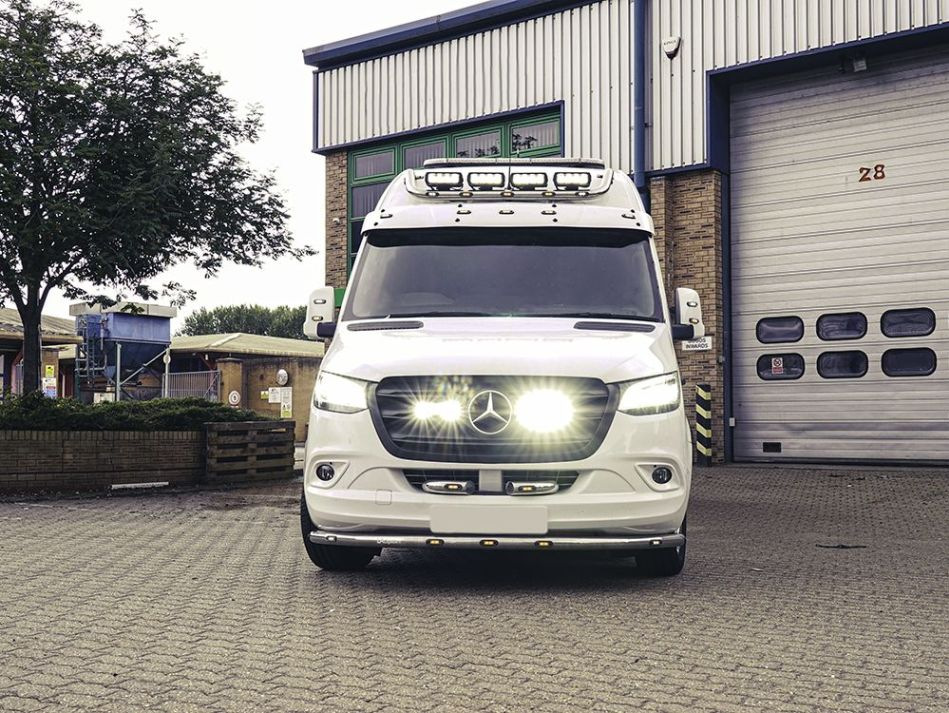 Caracteristici tuning Mercedes Sprinter: accesorii utile