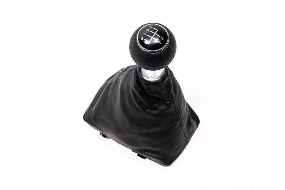 Audi A4 B7 2004-2008 Maner schimbator + Husa schimbator (Piele ecologica) Image