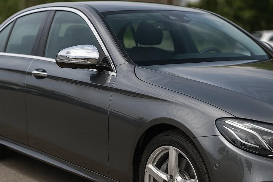 Mercedes E-class W213 2016-2023 Capace Oglinzi (2 buc, Otel Inoxidabil) Image