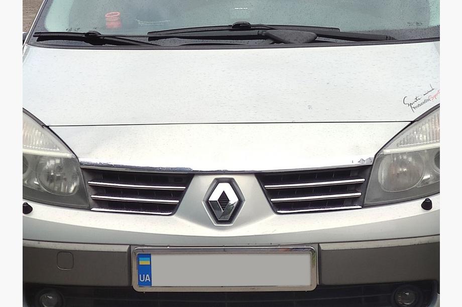 Renault Scenic/Grand 2003-2009 Capace grila (4 buc, inox) Image