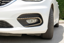 Fiat Tipo 2016- Capace pentru proiectoare ceata (2 buc, inox) foto 1