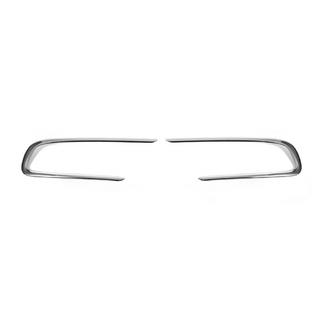 Capace pentru proiectoare ceata (2 buc, inox) Fiat Tipo 2016- foto 2
