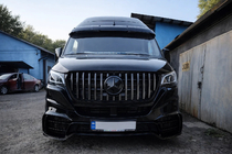 Mercedes Sprinter W907/W910 2018- Bara fata cu grila V2 (AMG) foto 1