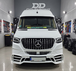 Mercedes Sprinter W907/W910 2018- Bara fata cu grila V2 (AMG) foto 6