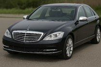 Mercedes S-class W221 2005-2013 Ornamente oglinzi (2009-2013, 2 buc., inox) foto 1