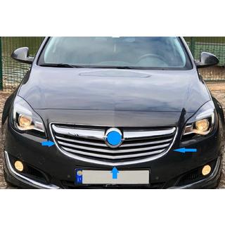 Capace Grila Cromate (2014-2017, Otel Inoxidabil) Opel Insignia 2008-2017 foto 3