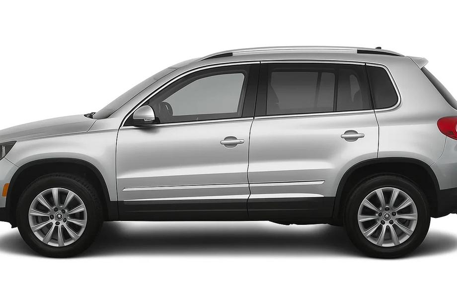 Volkswagen Tiguan 2007-2016 Molduri Usa Otel Inoxidabil (4 buc) Image
