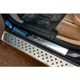 Capace praguri usi (4 buc, inox) BMW X5 E70 2007-2013 foto 1