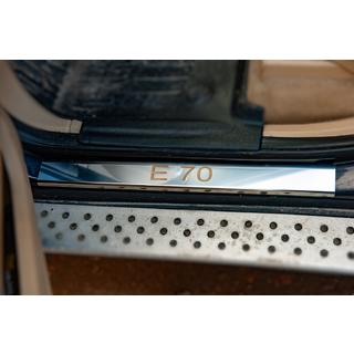Capace praguri usi (4 buc, inox) BMW X5 E70 2007-2013 foto 3