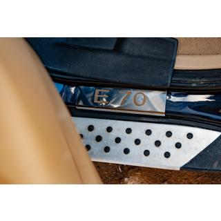 Capace praguri usi (4 buc, inox) BMW X5 E70 2007-2013 foto 4