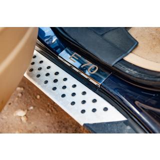 Capace praguri usi (4 buc, inox) BMW X5 E70 2007-2013 foto 2